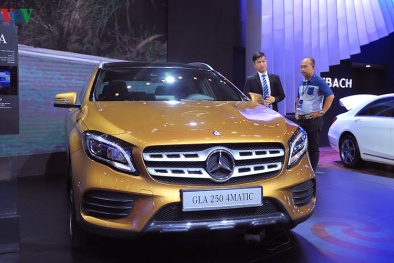 Mercedes trình làng mẫu GLA 2018 hoàn toàn mới có giá từ 1,619 tỷ đồng