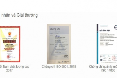 Thang máy Thiên Nam phát triển bền vững nhờ áp dụng các hệ thống quản lý ISO