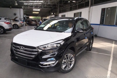 Hyundai Tucson Turbo bản lắp ráp trong nước bất ngờ xuất hiện trên đường phố Hà Nội