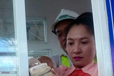 Dùng tiền lẻ qua trạm thu phí Cai Lậy: Tài xế không có tội