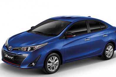 Mẫu sedan giá rẻ Toyota Yaris Ativ ra mắt ở Thái Lan giá bán từ 14.000 USD