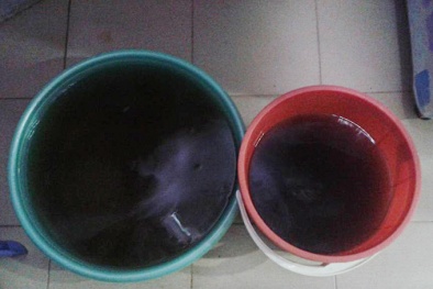 Những lần nước sinh hoạt chuyển màu khiến cư dân hoang mang