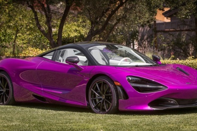 ‘Mãn nhãn’ với McLaren 720S màu tím cực hiếm của doanh nhân Mỹ