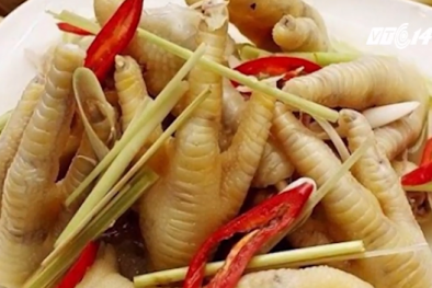 Cẩn trọng với chân gà muối Trung Quốc để 9 tháng không hỏng