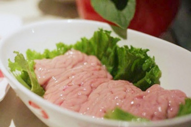 Tác hại giật mình từ óc lợn không phải ai cũng biết