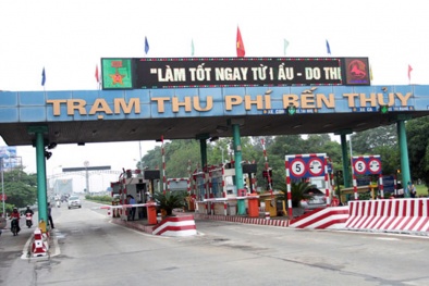 Xả trạm thu phí đường bộ phục vụ công tác ứng phó bão số 10