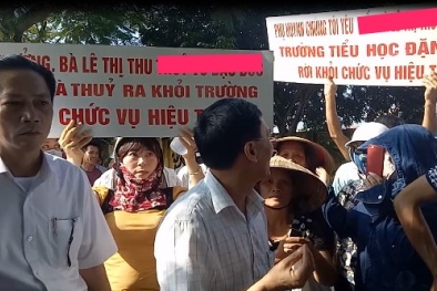 Hiệu trưởng trường Tiểu học Đặng Cương bị đình chỉ vì lạm thu 10 triệu/1 học sinh