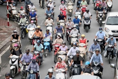 Kiểm tra khí thải xe máy để giảm ô nhiễm môi trường, chống ùn tắc giao thông