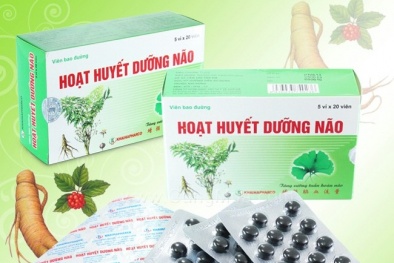 Hoạt huyết dưỡng não Khải Hà bị đình chỉ lưu hành toàn quốc vì kém chất lượng