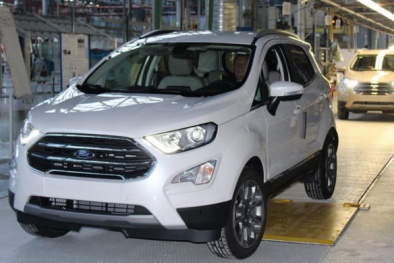 Ford chuyển dây chuyền sản xuất EcoSport 2018 từ Ấn Độ đến châu Âu