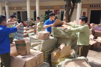 Lạng Sơn: Tiêu hủy lượng lớn hàng lậu, hàng cấm trị giá gần 5 tỷ đồng