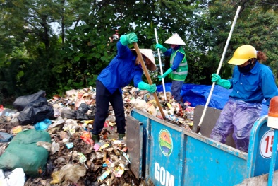 Sau khi báo chí phản ánh, bãi rác ‘bủa vây’ TX. Sơn Tây chính thức được 'giải tán'