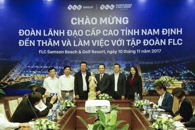 Bí thư Nam Định: 'Chính quyền tỉnh sẽ vào cuộc tích cực để hỗ trợ FLC nghiên cứu đầu tư'