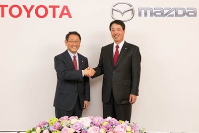 ‘Ông lớn’ Toyota và Mazda ‘bắt tay’ xây dựng nhà máy sản xuất ô tô 1,6 tỷ USD tại Mỹ