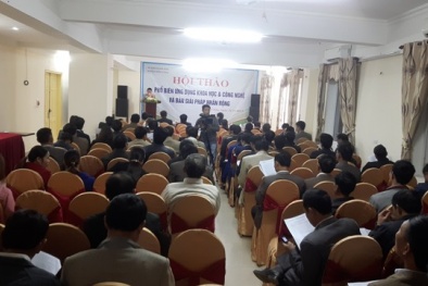 60 mô hình ứng dụng tiến bộ KHCN có hiệu quả được triển khai tại Diễn Châu