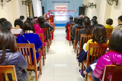 Bộ KH&CN: Tập huấn công tác văn thư, lưu trữ và bảo vệ bí mật nhà nước