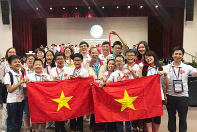 Việt Nam lần điều tiên đoạt huy chương vàng Olympic môn Khoa học