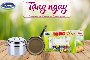 Quà tặng tháng 11 hấp dẫn từ sữa bột Vinamilk