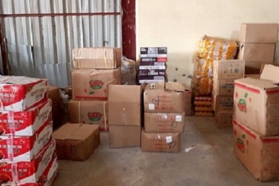 Bánh kẹo không rõ nguồn gốc bị ‘chặn đứng’ tại Hải Phòng