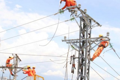 Từ 1/12, giá điện tăng 6,08%, lên mức 1.720,65 đồng một kWh