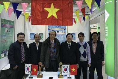 Việt Nam có có 2 công trình khoa học đạt giải vàng ở Hàn Quốc