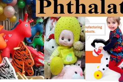 Chất độc Phthalate sẽ bị 'quản chặt' trong đồ chơi trẻ em