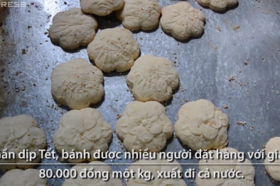 Bánh mì xốp - đặc sản Quảng Ngãi vào vụ Tết