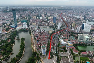 Hà Nội: Chi tiết tuyến đường sắp được làm giá 3,5 tỷ đồng mỗi m