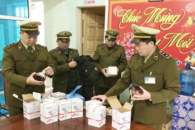 Bắt giữ hàng ngàn bóng đèn tia hồng ngoại và đèn nháy nhập lậu