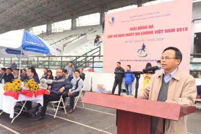 Khai mạc giải bóng đá Cup vô địch Ngày Đo lường Việt Nam 2018