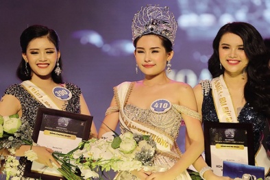Ai sẽ thay Lê Âu Ngân Anh lên ngôi Hoa hậu Đại dương 2017?
