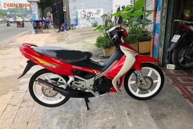 ‘Phát sốt’ xe máy Suzuki rao giá 888 triệu bằng ô tô 'xịn, mới coóng’