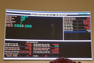 Kỷ lục trong lịch sử IPO ở Việt Nam: Gần 15 triệu một cổ phiếu của Lọc hoá dầu Bình Sơn