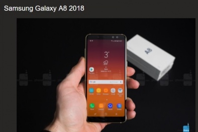 Đập hộp Galaxy A8 2018 và đây là cảm nhận đầu tiên