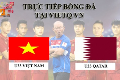 Trực tiếp U23 Việt Nam vs U23 Qatar: Đại chiến long trời lở đất