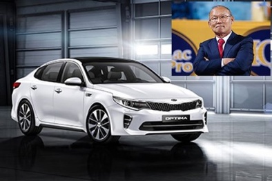 U23 Việt Nam chiến thắng: Thaco tặng ‘xế hộp’ Kia Optima cho HLV Park Hang-Seo
