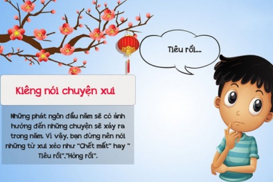 Lưu ý những kiêng kỵ ngày mồng 1 Tết để may mắn cả năm