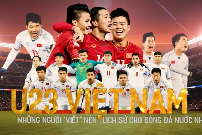 Những chàng trai dũng cảm U23 Việt Nam: Các em đã làm được điều kỳ diệu!