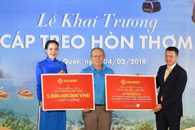 U23 Việt Nam và VFF đón nhận quà tặng 1,5 tỷ đồng cùng voucher nghỉ dưỡng đẳng cấp
