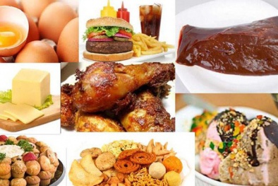 Nạp quá nhiều thực phẩm chứa cholesterol ‘tử thần’ gõ cửa rất nhanh