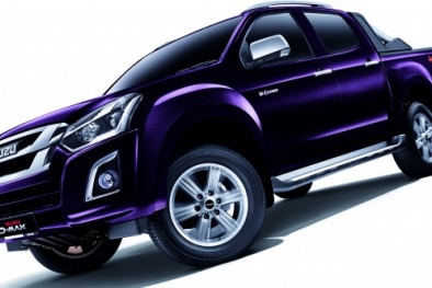 Xe bán tải hầm hố màu tím mới của Isuzu giá từ 488 triệu đồng có gì hay?