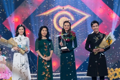 Hoa hậu Kiều Ngân 'vượt mặt' nhiều thí sinh 'nặng ký' xuất sắc đăng quang Én Vàng 2017