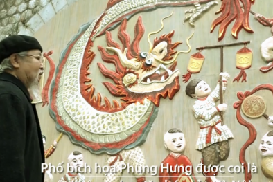Hà Nội xưa ở vòm cầu phố Phùng Hưng khiến nhiều người thích thú