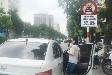 6 xe ô tô Uber, Grab đi vào phố cấm bị phạt 8,4 triệu đồng