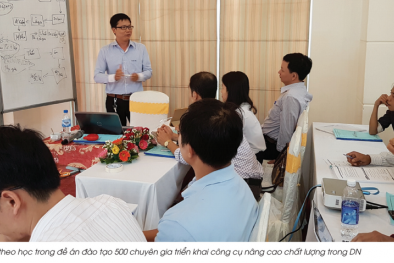 Đào tạo chuyên gia triển khai các công cụ năng suất chất lượng vào doanh nghiệp