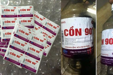 Kiểm soát chặt chẽ hoạt động sản xuất, kinh doanh cồn y tế