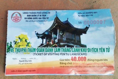 Thu phí chùa Yên Tử 40.000 đồng/người: Chuyên gia pháp luật nói gì?