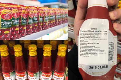 Cảnh giác trước sản phẩm tương cà không rõ nguồn gốc xuất xứ