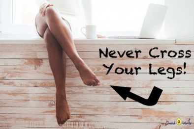 Vắt chéo chân – thói quen nguy hiểm cần bỏ 'ngay lập tức'