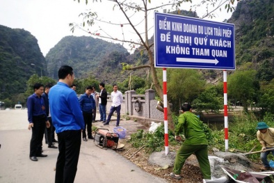 Ninh Bình: Tháo dỡ công trình 'khủng' xâm hại di sản thế giới Tràng An thế nào